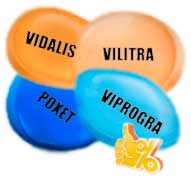 Препараты для потенции купить Виагра Viprogra, Vidalista, Zhewitra, средства для продления Poxet акция